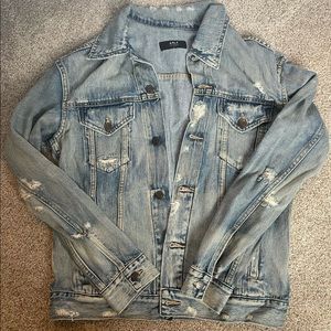 Women’s Able distressed Jean Jacket